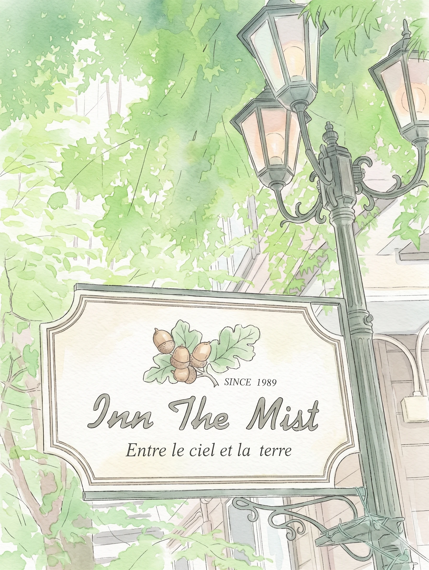 1989年の創業から受け継がれる Inn The Mist の景色